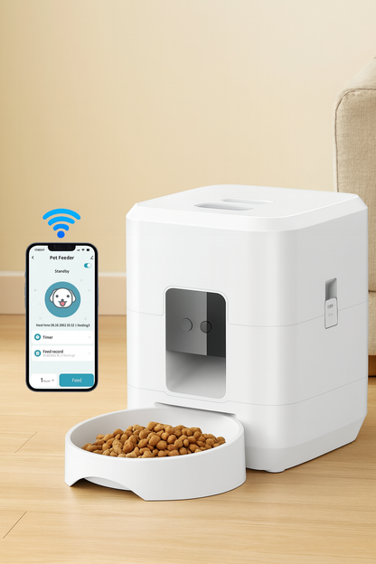Mangeoire intelligente Drevuna – Nourrissez vos animaux en toute simplicité